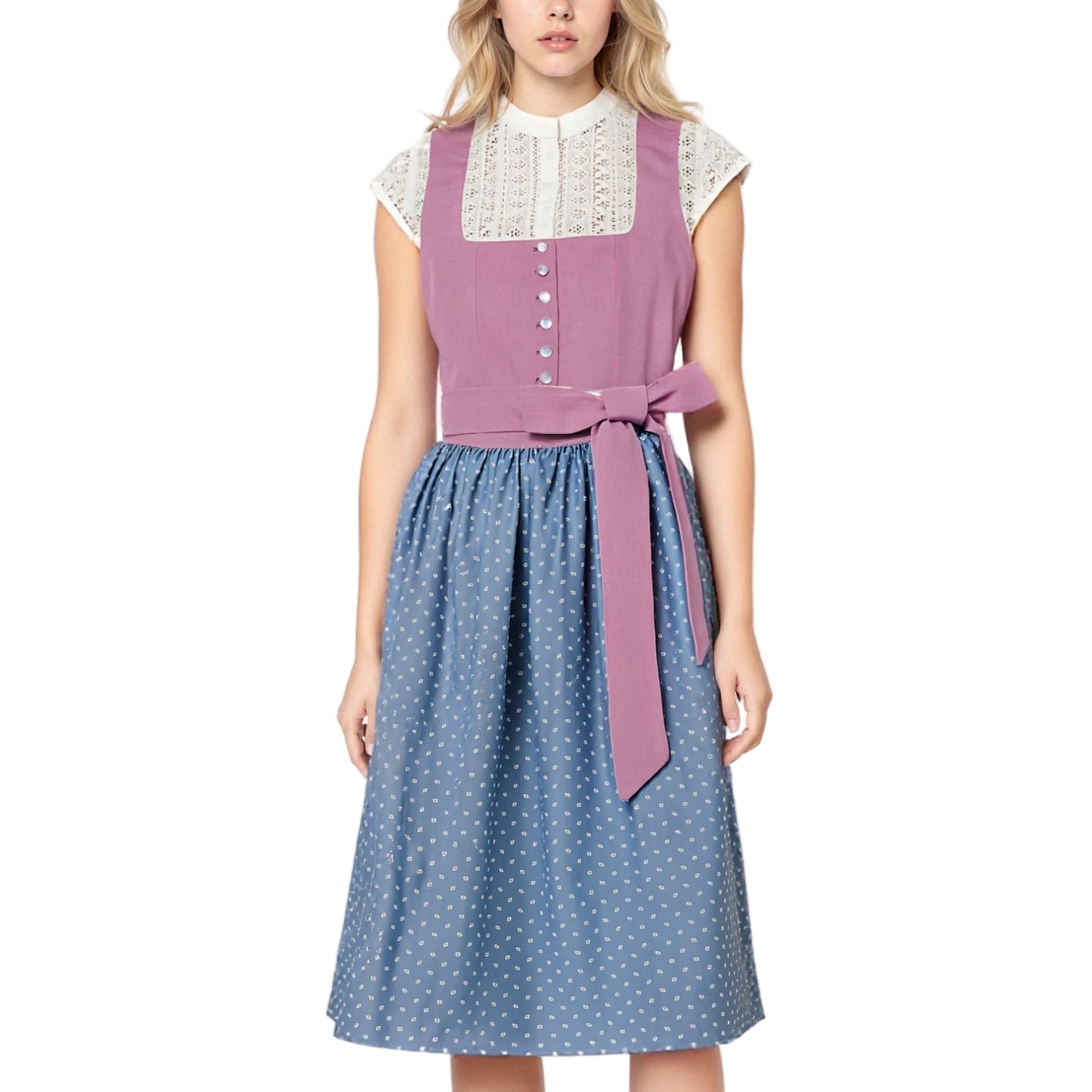 Vrouwen Dirndlkleid met Schürze Traditioneel Stijl 0