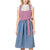 Vrouwen Dirndlkleid met Schürze Traditioneel Stijl 0