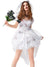 Vrouwen Halloween Kostuum Vampirbraut Mini Stijl 0