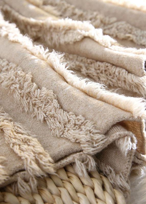 Vrouwen Katoenen Rok met Franjes en Elastische Taille 4