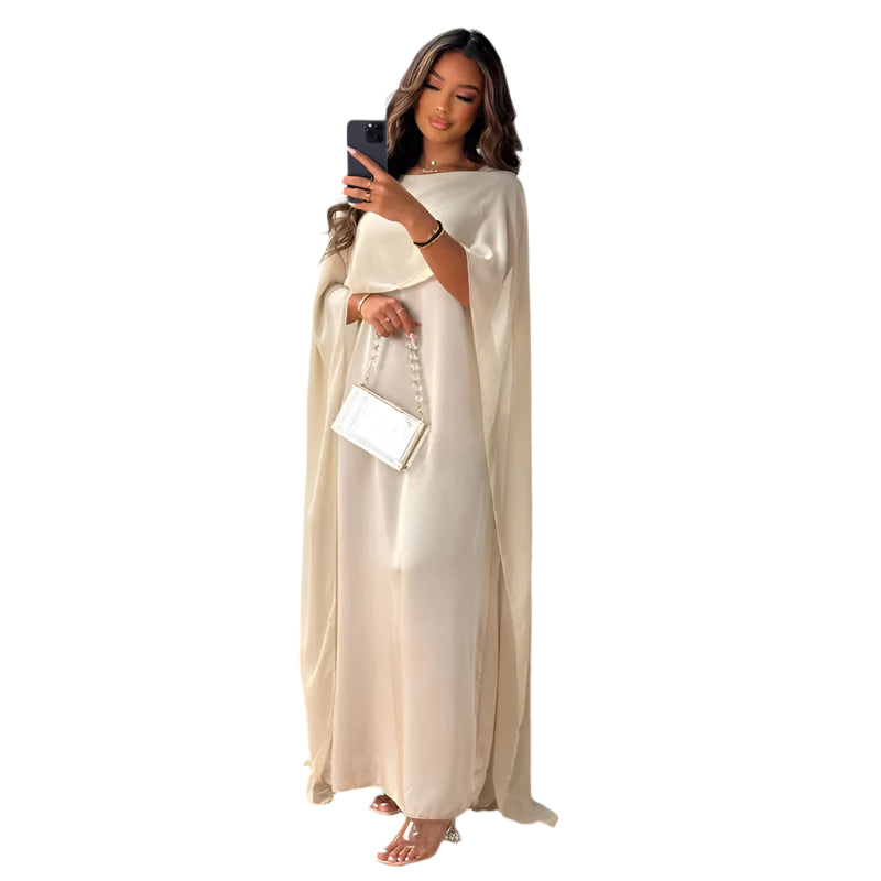 Vrouwen Lange Jurk Minimalistisch Stijl 0