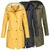Vrouwen Lange Regenjas Waterdicht Outdoor Fietsjas 0