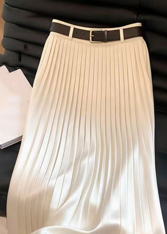 Vrouwen Maxi Rok Geplooid 1
