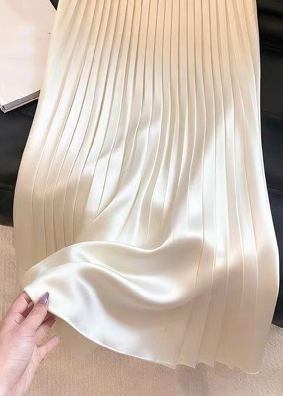 Vrouwen Maxi Rok Geplooid 3
