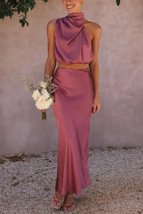 Vrouwen Maxirok Set Moderne Stijl 9