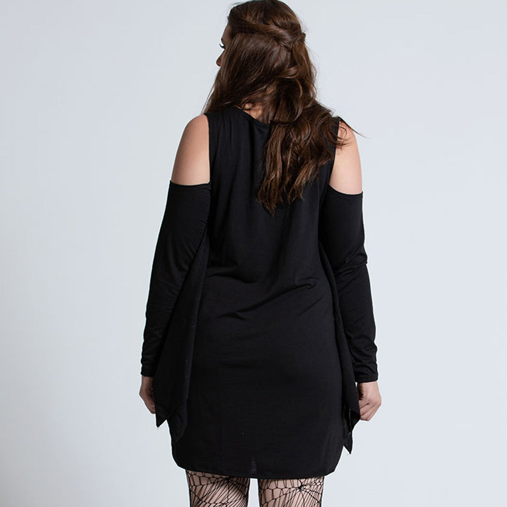 Vrouwen Mini Kostuum Gothic Spider Halloween 4