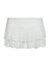 Vrouwen Mini Rok Dubbele Laag Kanten Hoge Taille 1