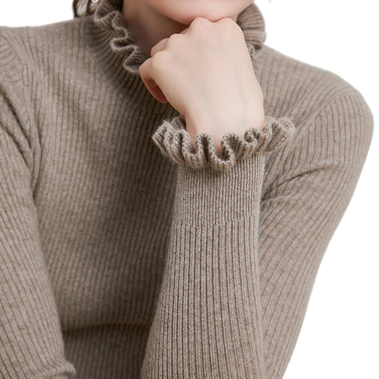 Vrouwen Turtleneck Trui Stijlvol Comfort 0