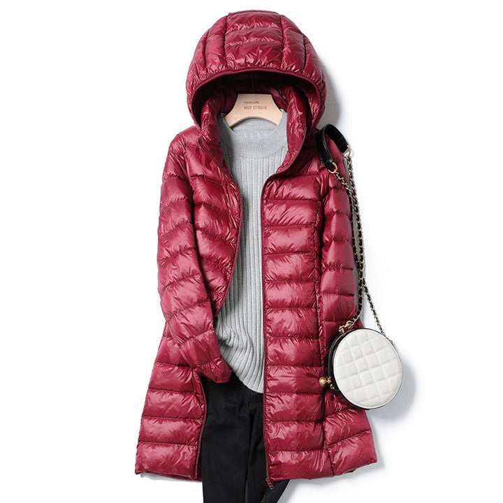 Vrouwen Ultralichte Winterjas voor Vrijetijd Gebruik 3