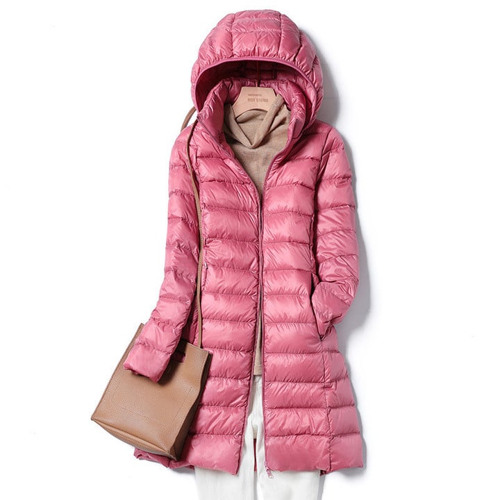 Vrouwen Ultralichte Winterjas voor Vrijetijd Gebruik 6
