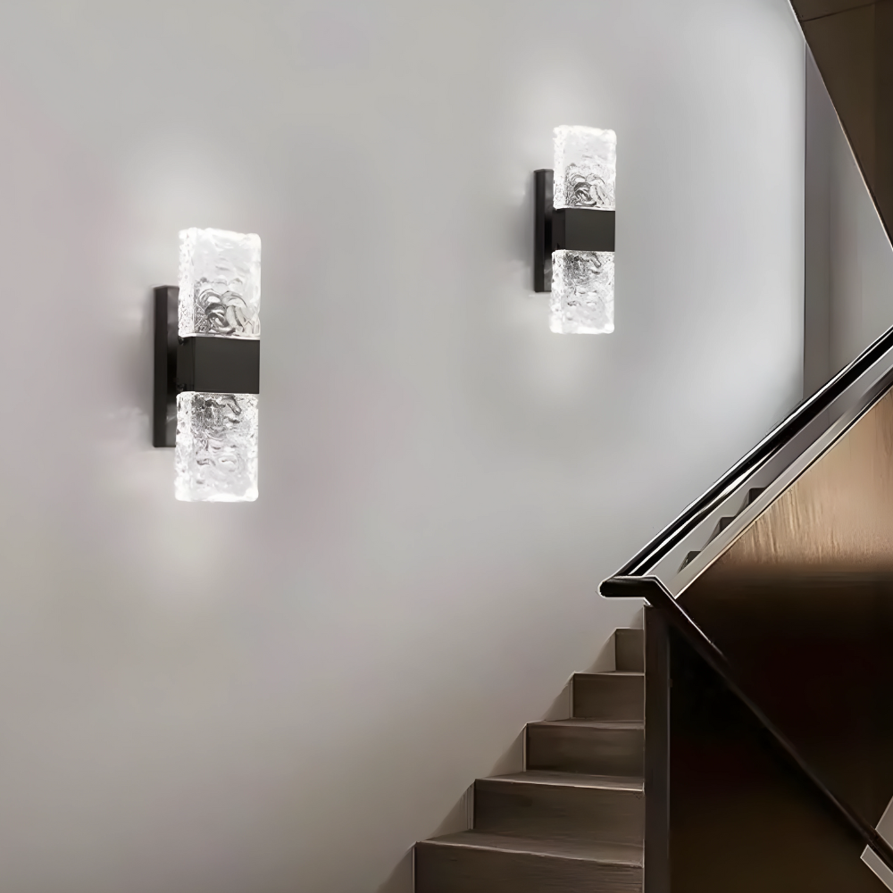 Wandlamp met Kristallen LED Verlichting 0