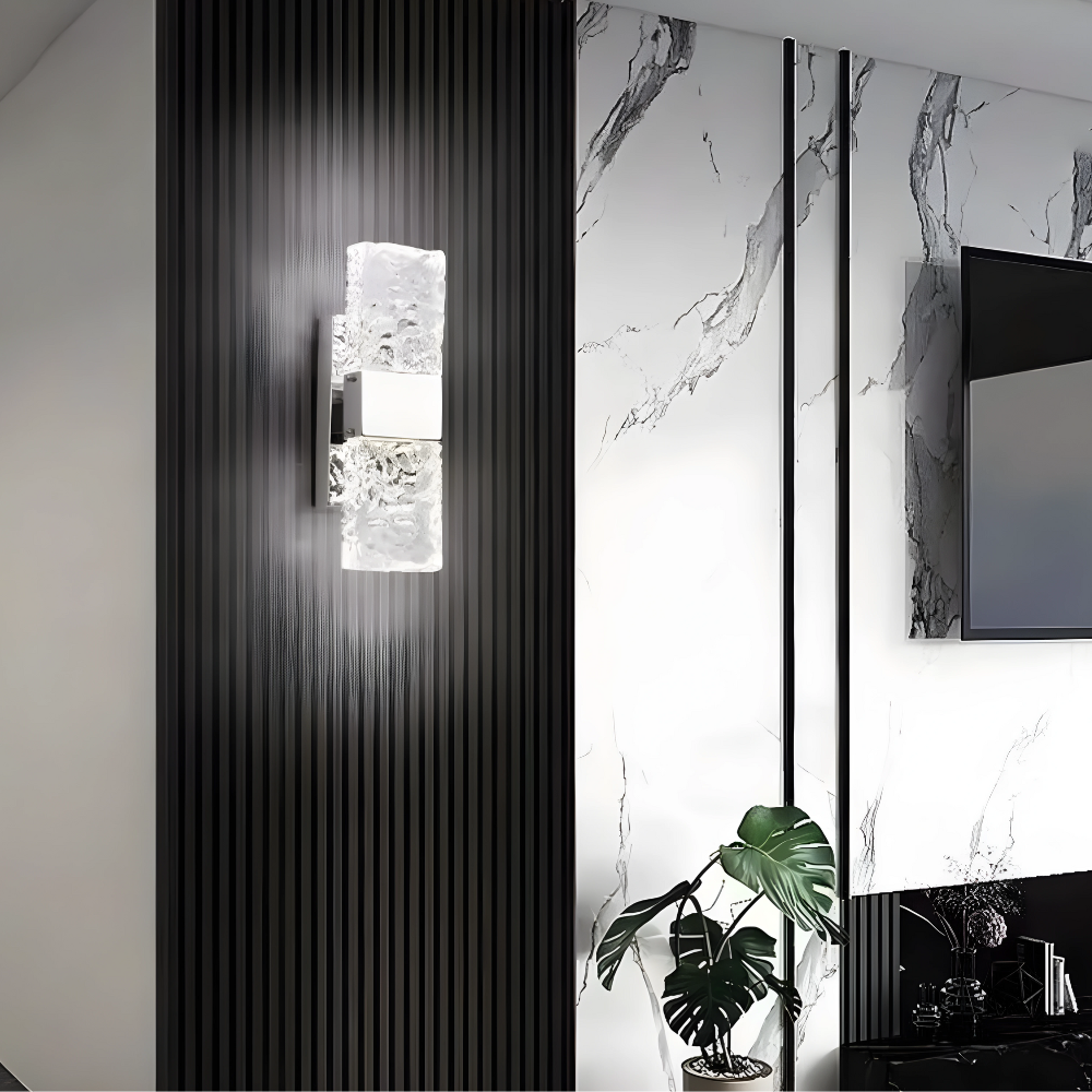 Wandlamp met Kristallen LED Verlichting 2