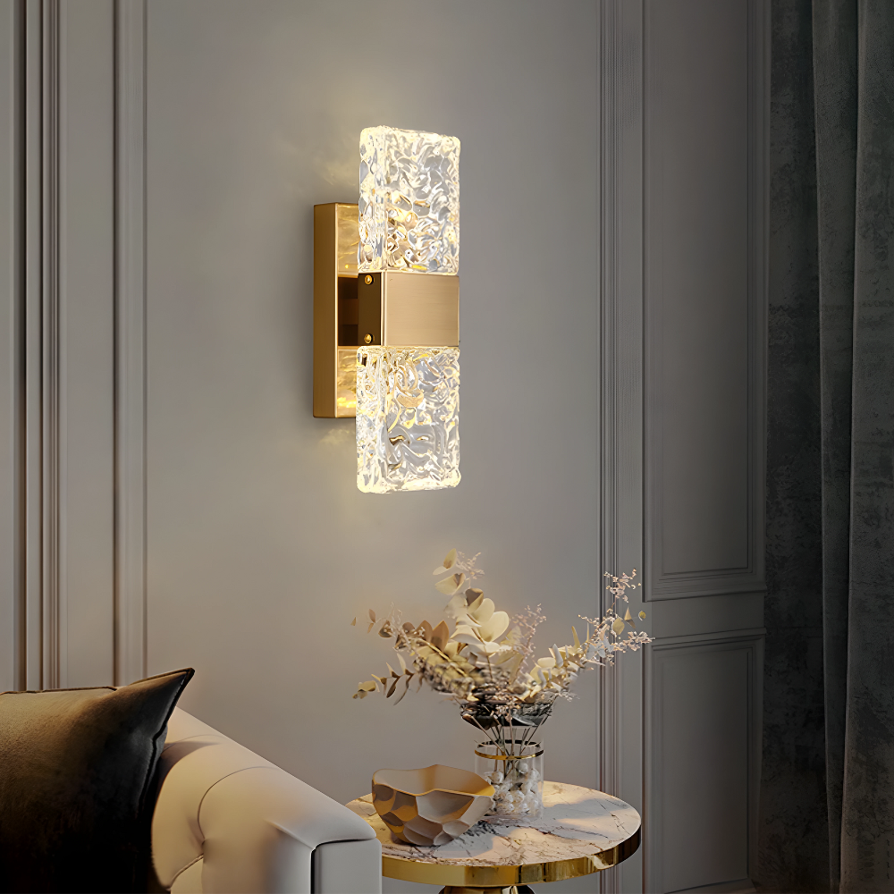 Wandlamp met Kristallen LED Verlichting 3