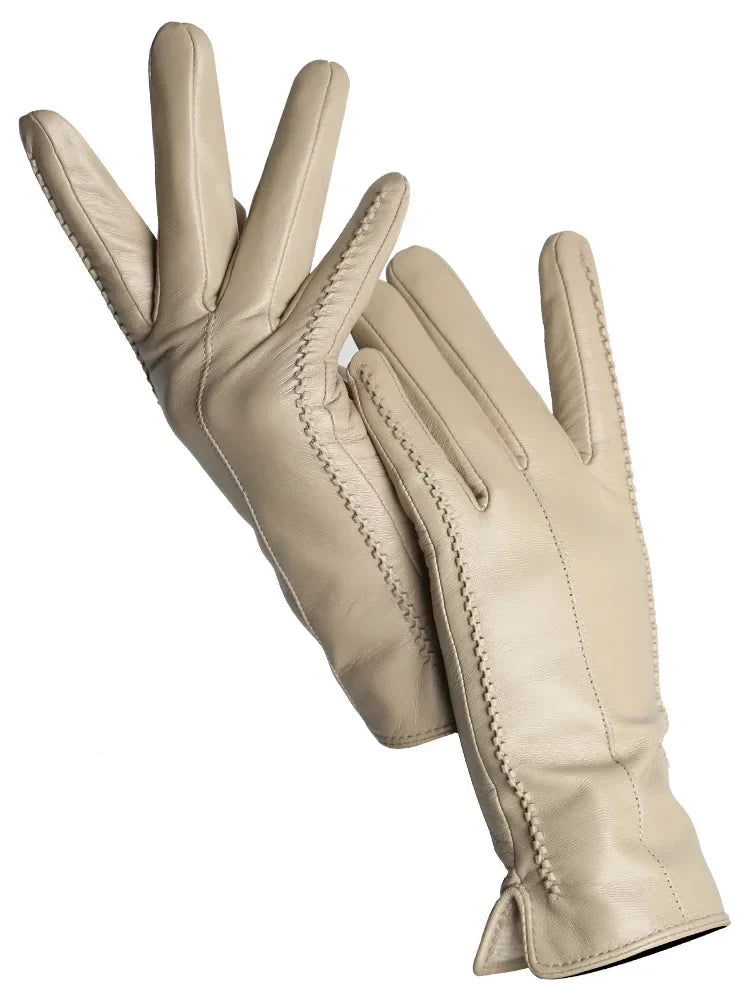 Warme Dames Handschoenen Stijlvol Kunstleer met Zachte Voering 9