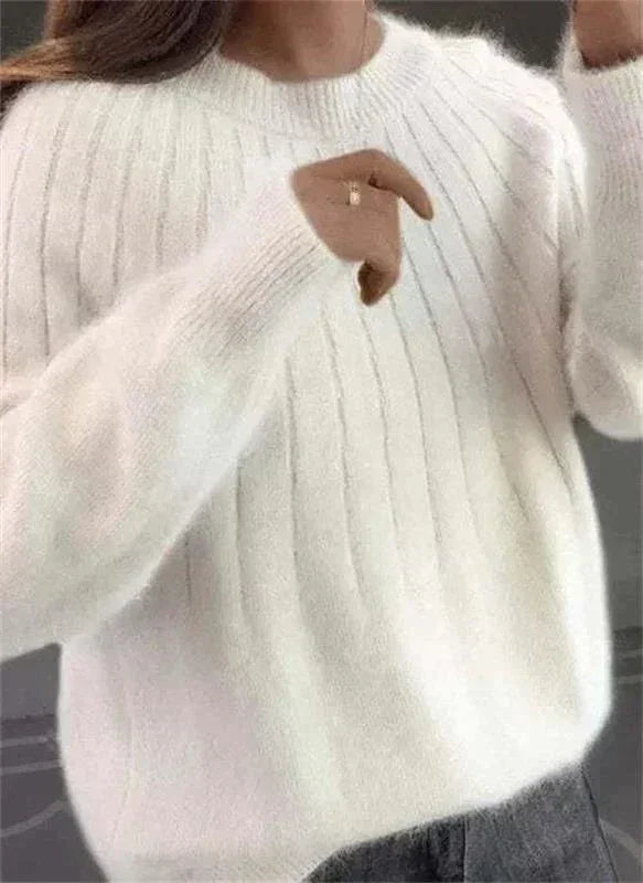 Warme Damestrui Pluizig voor Casual Outfits 2