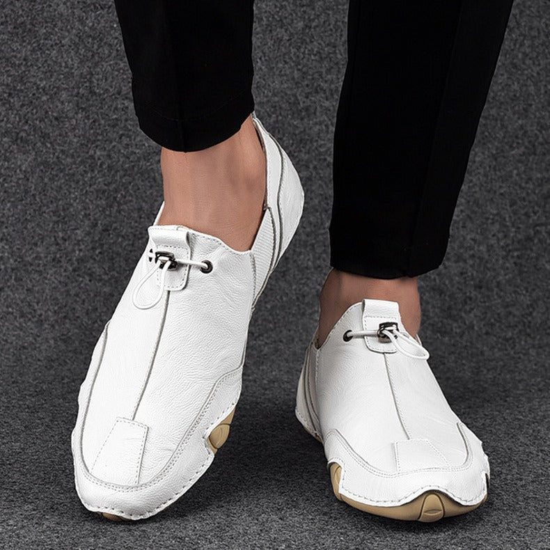 Variant image for Heren Slippers Casual Echt Leer Comfortabel-19