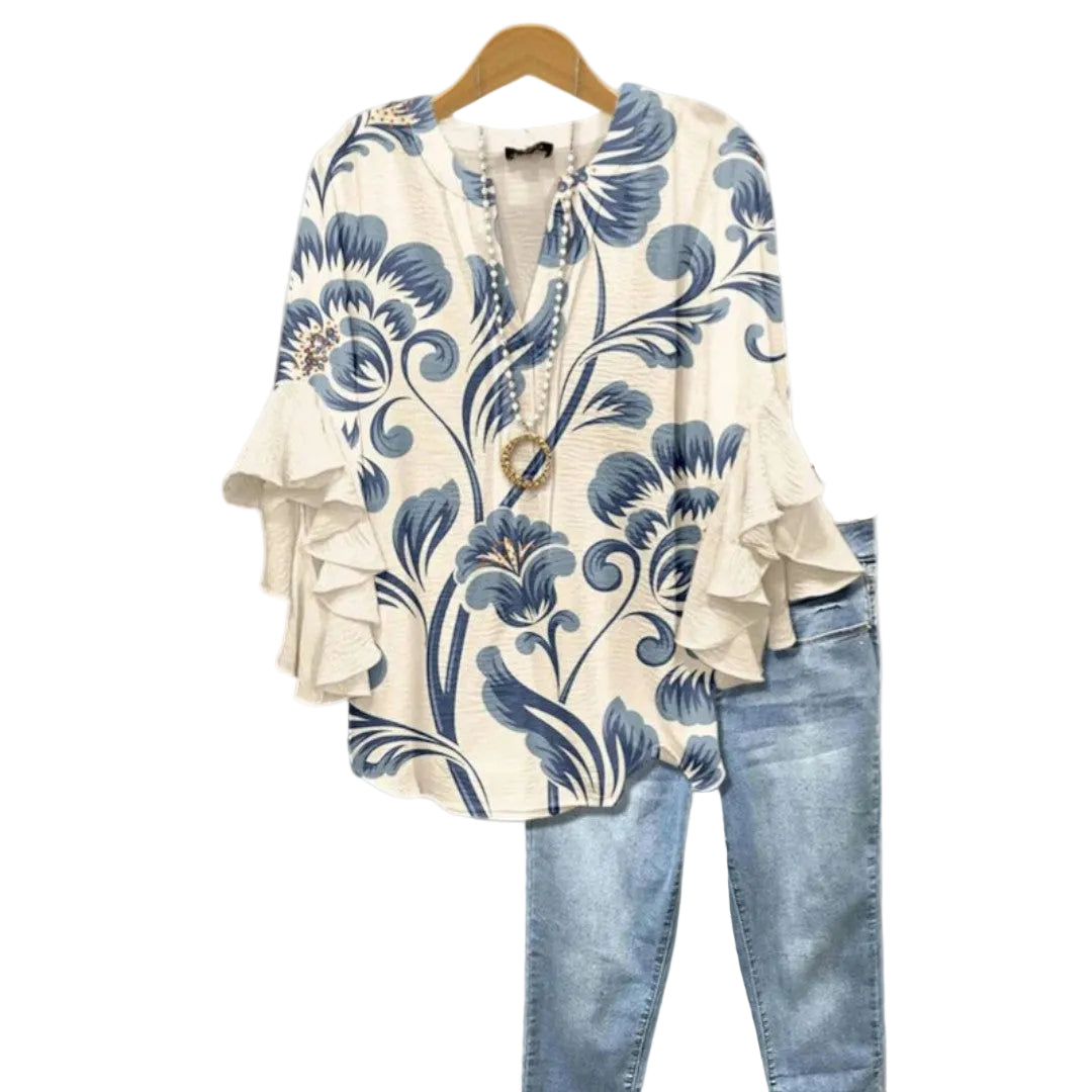 Witte Blouse Dames Lichtgewicht en Comfortabel voor Dagelijks Gebruik 0