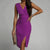 Variant image for Dames Midi Jurk Elegante Stijl Hoogwaardige Stofmix-25