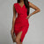 Variant image for Dames Midi Jurk Elegante Stijl Hoogwaardige Stofmix-33
