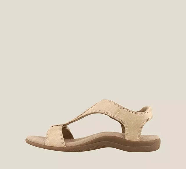 Variant image for Dames Sandalen Geel Vintage Orthopedisch Synthetisch Lichtgewicht-12