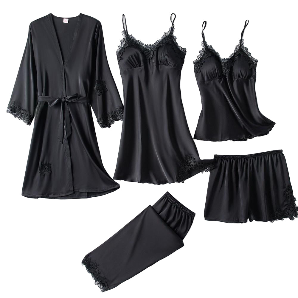 Zachte Zijden Pyjama Set 1