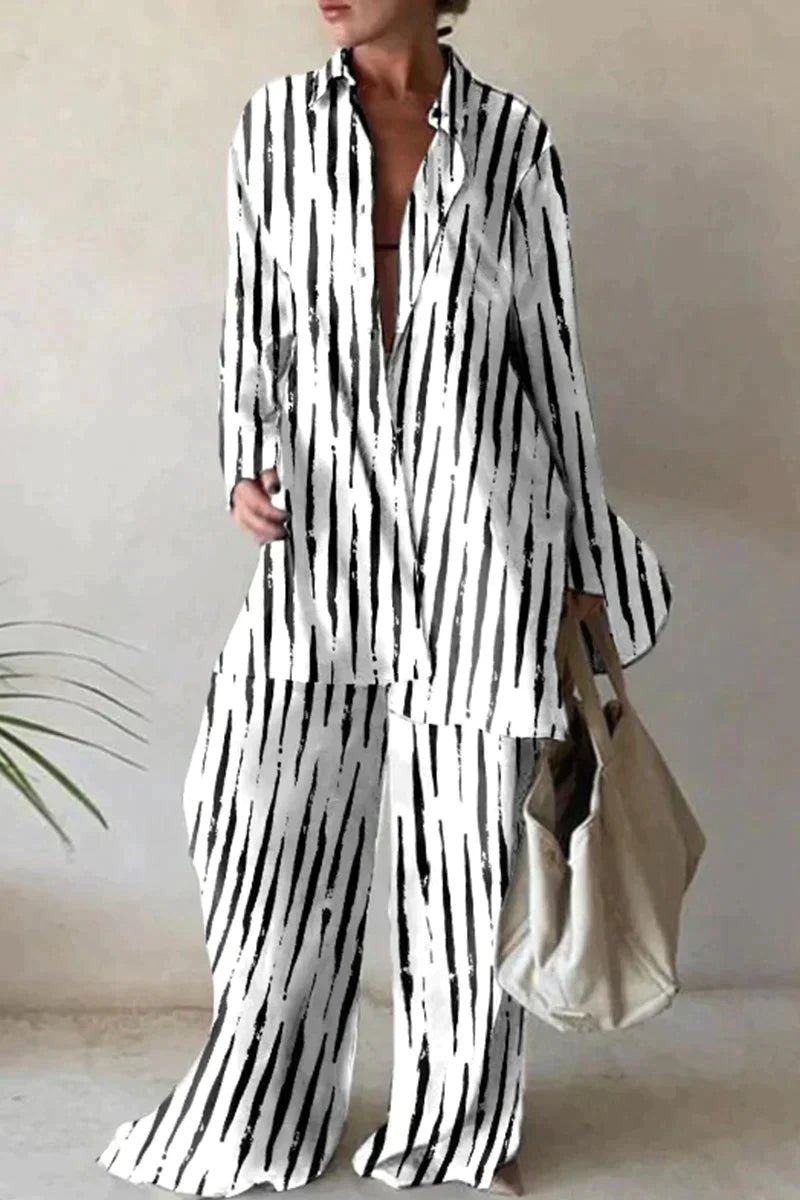 Variant image for Dames Zomerset Linnen Broek en Shirt-6