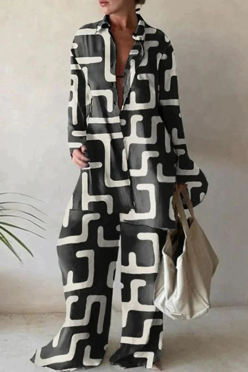 Variant image for Dames Zomerset Linnen Broek en Shirt-13
