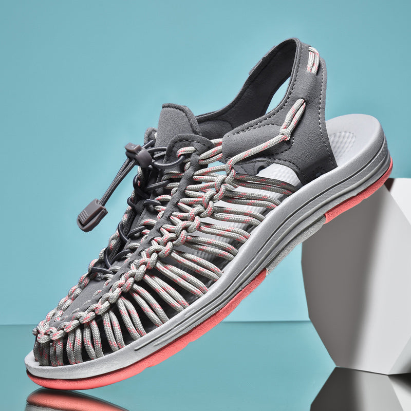 Heren Sandalen Mesh Ademend Comfortabel Lichtgewicht 5