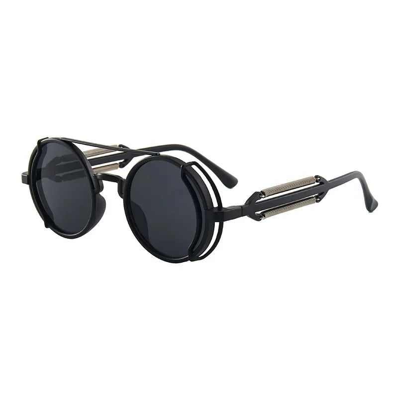 Zonnebril Dames Met Afgeronde Spiegellenzen Trendy Design 3