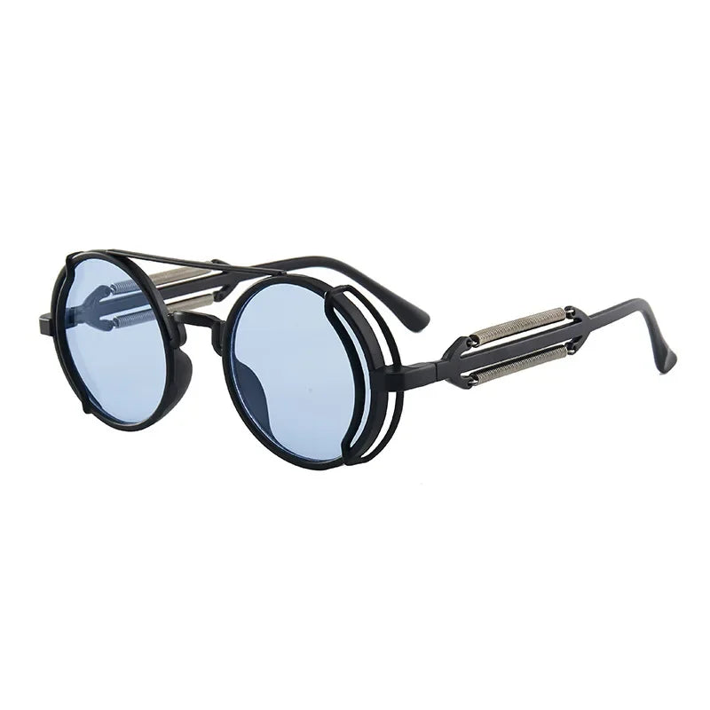 Zonnebril Dames Met Afgeronde Spiegellenzen Trendy Design 6