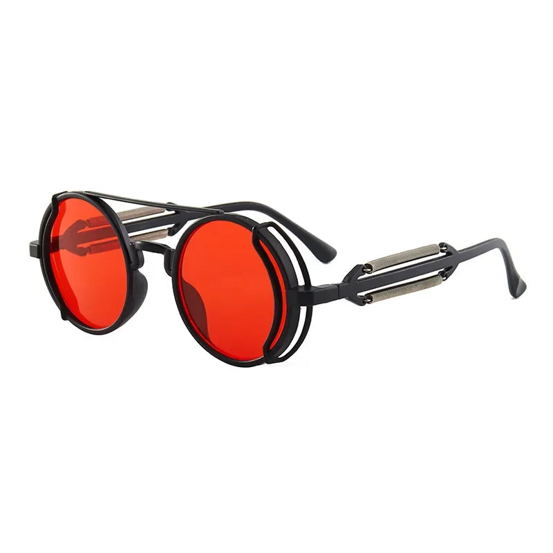 Zonnebril Dames Met Afgeronde Spiegellenzen Trendy Design 8