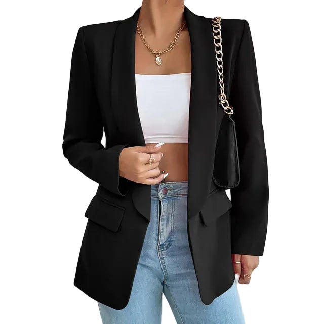 Zwarte Blazer Dames Stijlvol en Tijdloos 0
