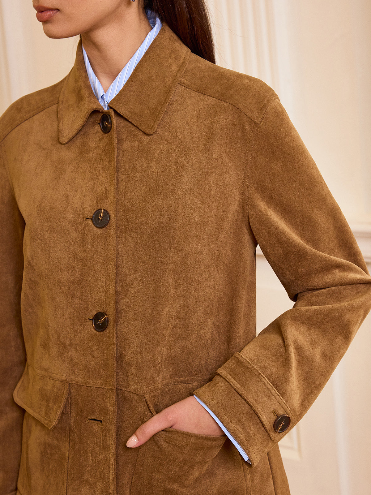 Zwarte Blazer Dames met Kraag en Knopen voor Diverse Gelegenheden 1