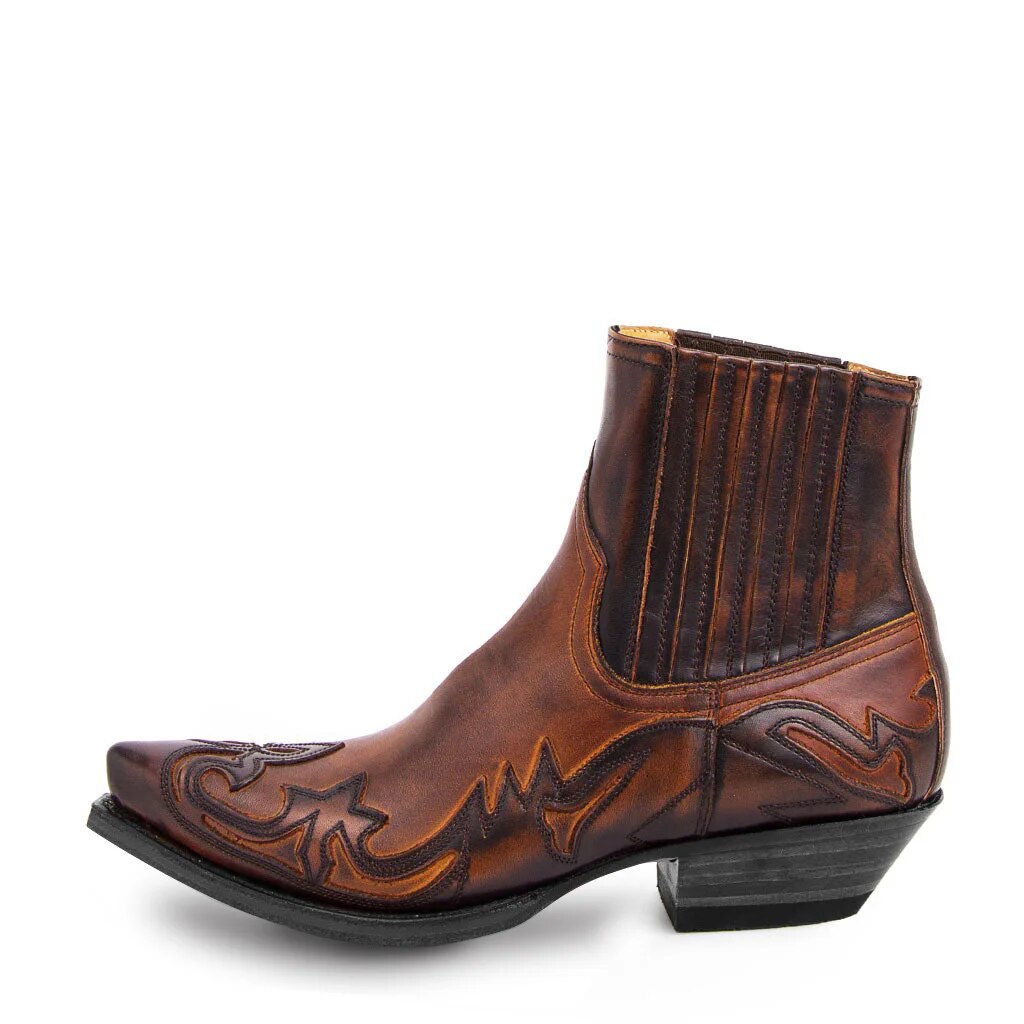 Dames Cowboylaarzen Westerse Stijl Kunstleer Comfortabele Pasvorm 2