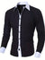 Variant image for Heren Overhemd Casual Contrasterend 100% Katoen-11