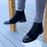 Heren Laarzen Elegante Stijl Hoogwaardig Leer-3