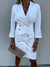 Dames Blazerjurk Elegante Stijl Polyester Viscosemix voor Formele Gelegenheden 1