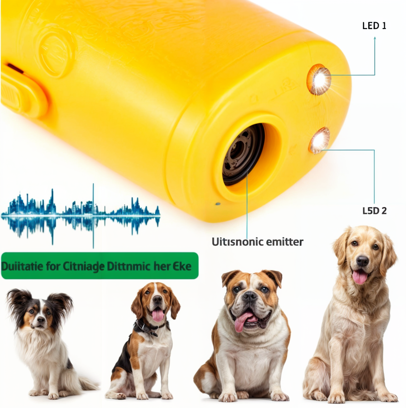 Anti-blaffende Hondentrainer