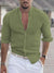 Variant image for Heren Linnen Shirt Casual Ademend 100% Linnen-2