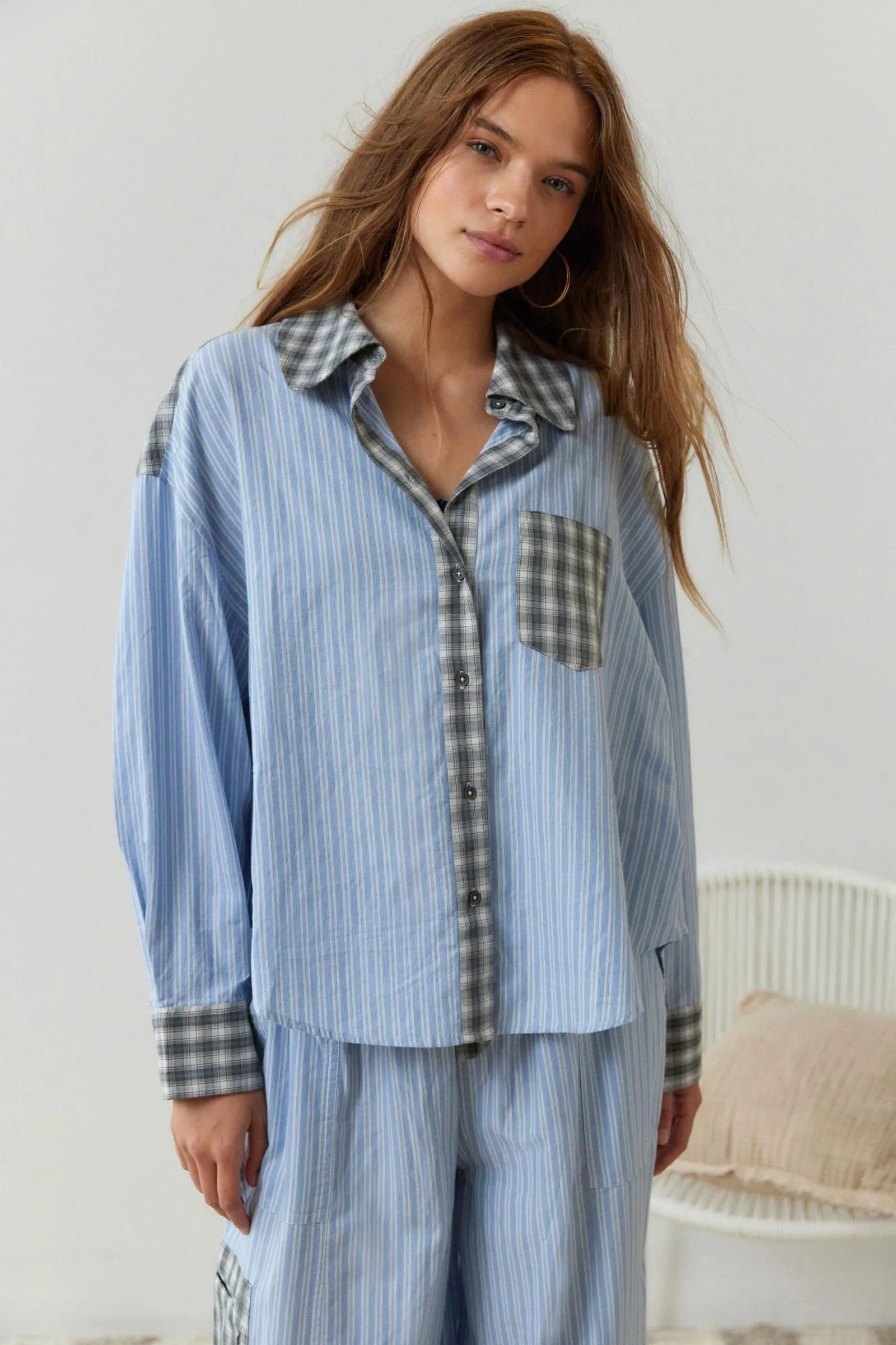 Dames Pyjama Fleece Comfortabel Warme Nachtkleding 2
