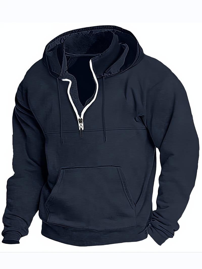 Variant image for Heren Hoodie Casual Katoen Ontspannen Pasvorm-20