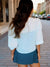 Dames Blouse Lente Open Front 100% Katoen Ademend Casual-3