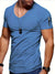 Variant image for Heren T-Shirt V-Hals Casual 100% Katoen-7