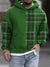 Variant image for Mannen Hoodie Geruit Casual Katoenmix-1