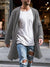 Heren Cardigan Tijdloos Gebreid Comfortabel Materiaal-2