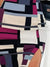 Dames Pencil Jurk Kleurblok Stijl Polyester Viscose Elastaan-5