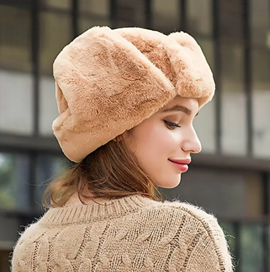 Verdikte warme muts voor dames