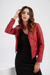 Leren Dames Motorjack