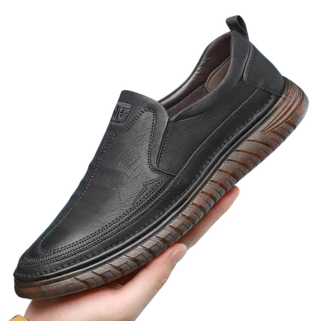 Lederen Stijl Instap Herenschoenen Loafers
