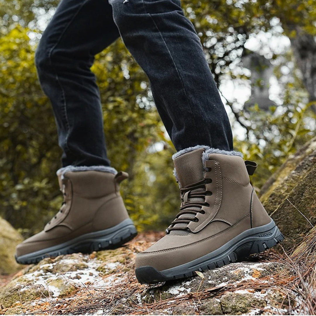 Heren Winter Snow Laarzen met Bont